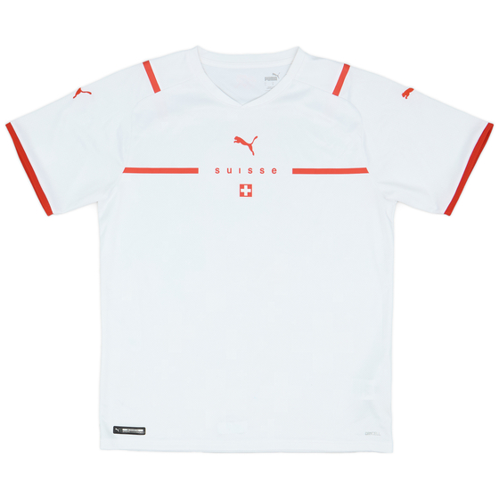 2021-22 Switzerland Away Shirt - 9/10 - (L)
