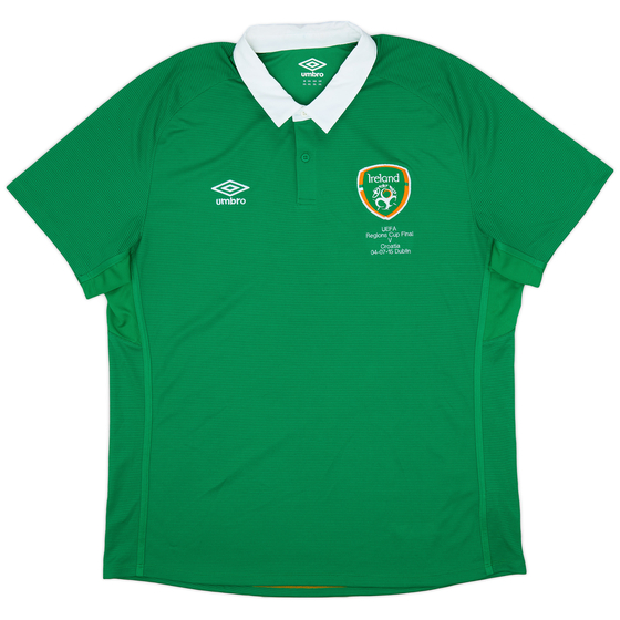 2014-16 Ireland 'UEFA Regions Cup Final' Home Shirt - 9/10 - (XXL)
