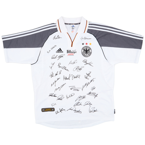 2000-02 Germany 'Squad Signed' Home Shirt - 5/10 - (L)