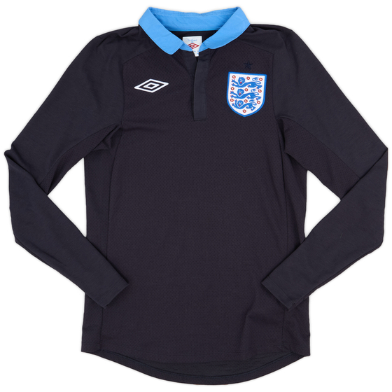 2011-12 England Away L/S Shirt - 9/10 - (XS)
