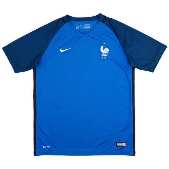 2016-17 France Home Shirt - 10/10 - (XL.Boys)