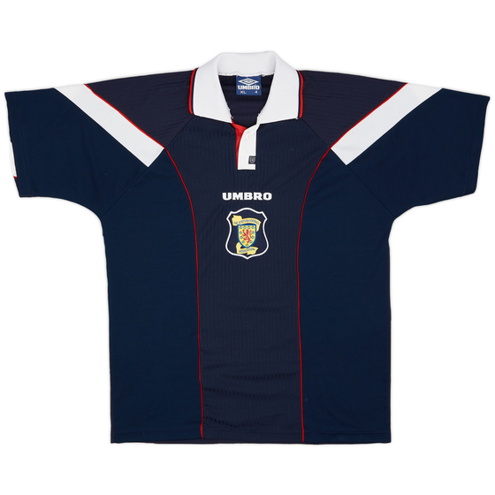 1996-98 Scotland Home Shirt - 8/10 - (XL)