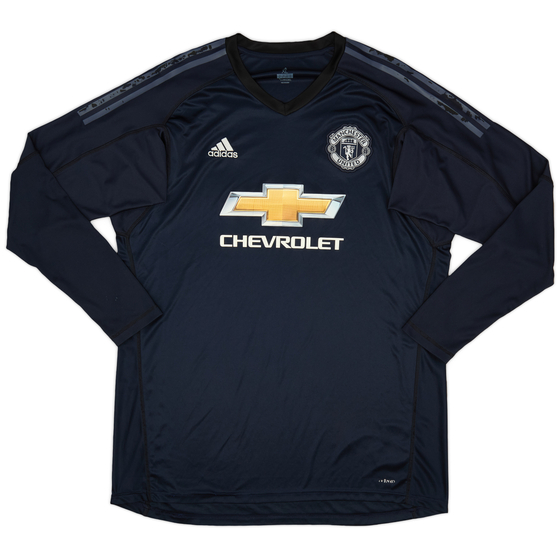 2017-18 Manchester United GK Home Shirt - 4/10 - (XL)