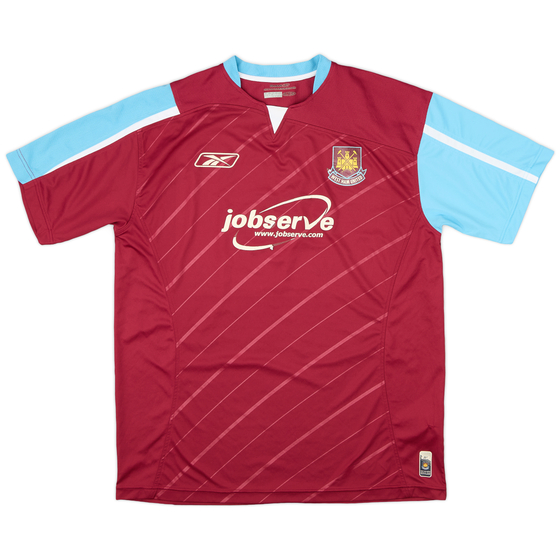 2005-06 West Ham Home Shirt - 4/10 - (L)