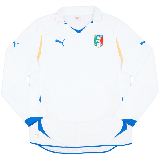 2010-12 Italy Away L/S Shirt - 9/10 - (XL)