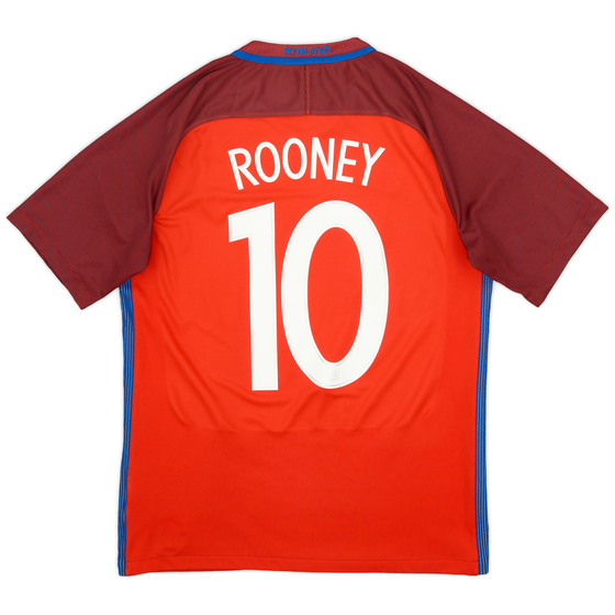 2016-17 England Away Shirt Rooney #10 - 8/10 - (M)