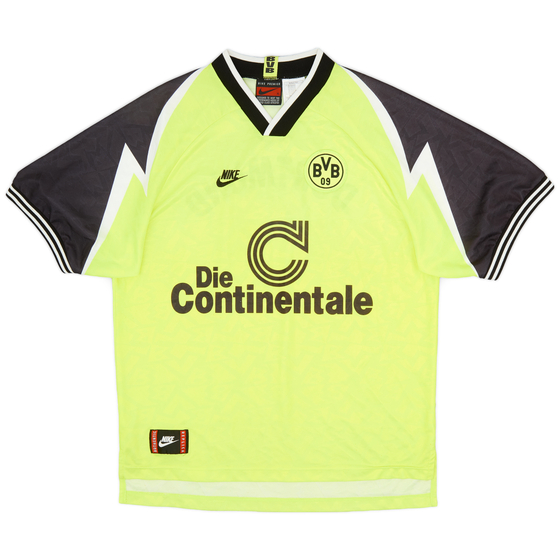 1995-96 Borussia Dortmund Home Shirt - 8/10 - (XL)