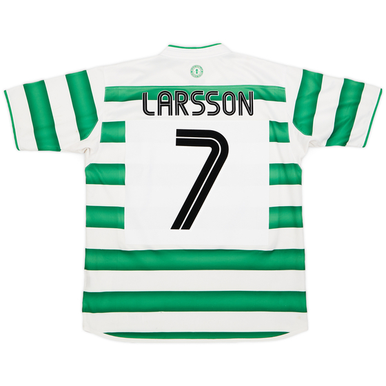 2003-04 Celtic Home Shirt Larsson #7 - 6/10 - (M)