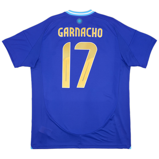 2024-25 Argentina Away Shirt Garnacho #17
