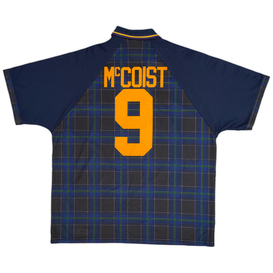 1994-96 Scotland Home Shirt McCoist #9 - 8/10 - (XXL)