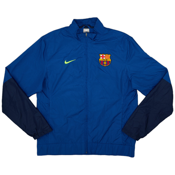 2009-10 Barcelona Nike Woven Track Jacket - 9/10 - (L)