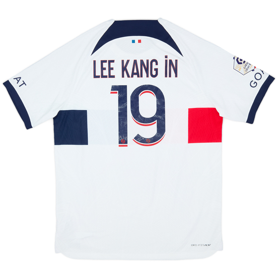 2023-24 Paris Saint-Germain Authentic Away Shirt Lee Kang In #19 (L)