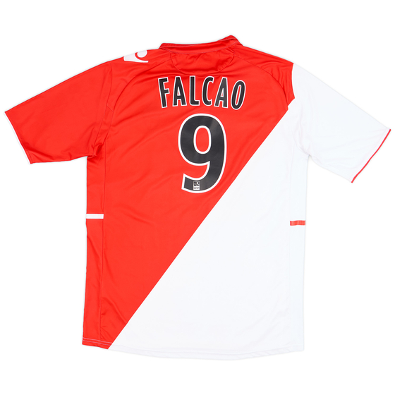 2013-15 Monaco Home Shirt Falcao #9 - 8/10 - (XL)