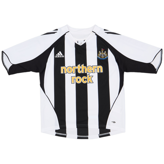 2005-07 Newcastle Home Shirt - 9/10 - (L.Boys)