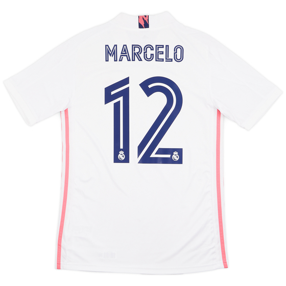 2020-21 Real Madrid Home Shirt Marcelo #12 - 9/10 - (S)