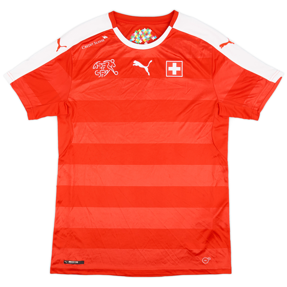 2016-17 Switzerland Home Shirt - 9/10 - (M)