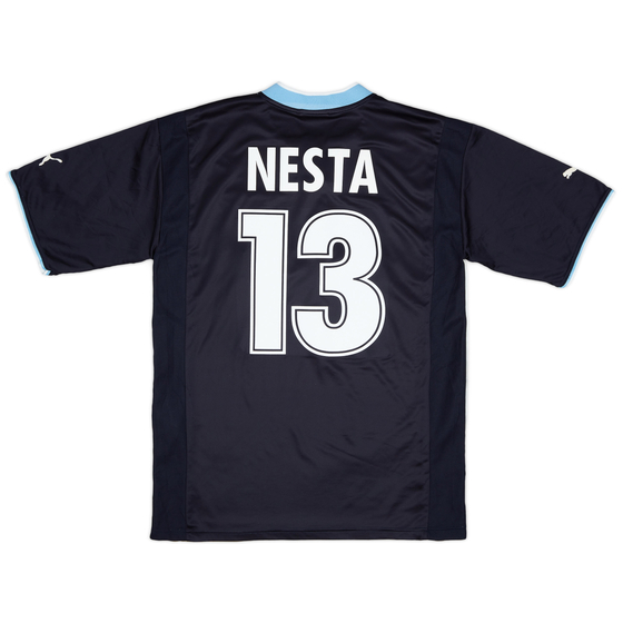 2000-01 Lazio European Away Shirt Nesta #13 - 8/10 - (XL)