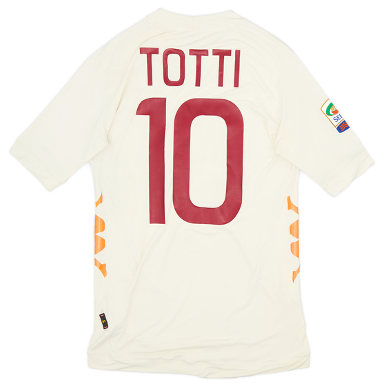 2011-12 Roma Away Shirt Totti #10 - 6/10 - (S)