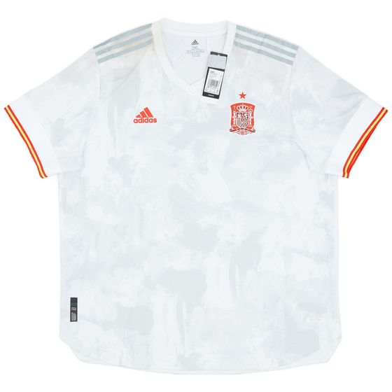2020-21 Spain Authentic Away Shirt (XXL)