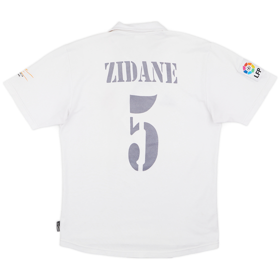 2001 Real Madrid Home Shirt Zidane #5 - 5/10 - (M)