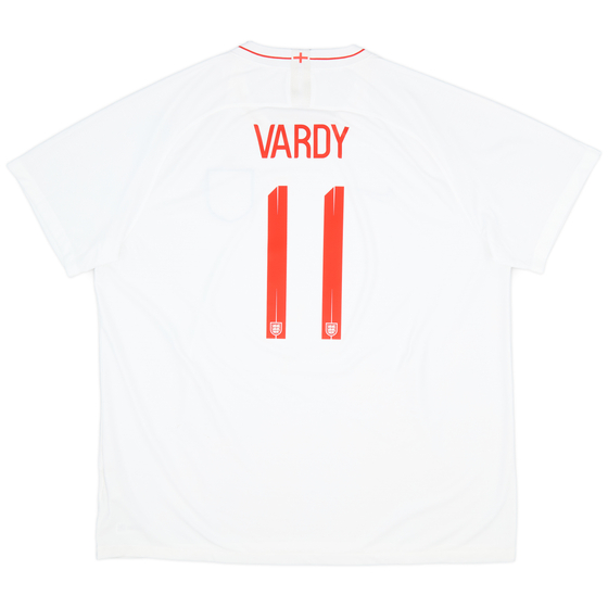 2018-19 England Home Shirt Vardy #11 - 8/10 - (3XL)