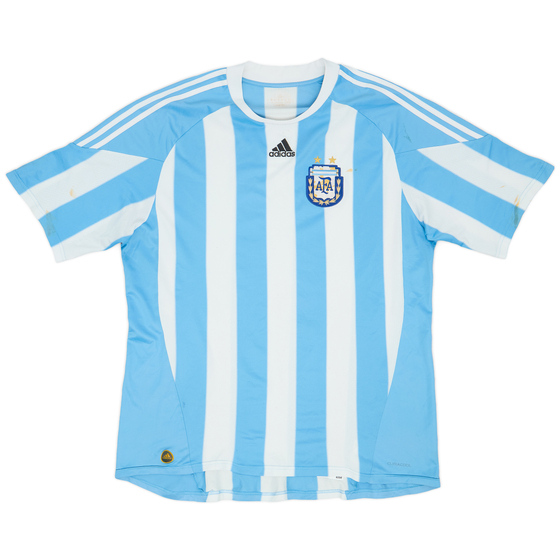 2010-11 Argentina Home Shirt - 4/10 - (XXL)