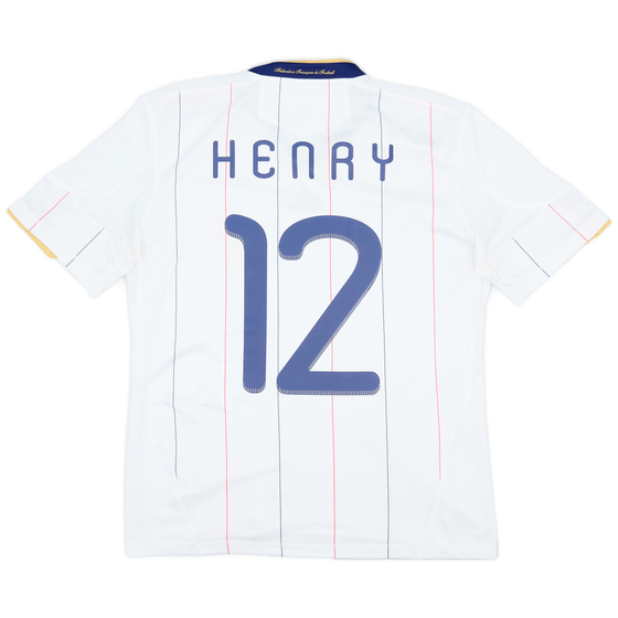 2009-10 France Away Shirt Henry #12 - 8/10 - (S)