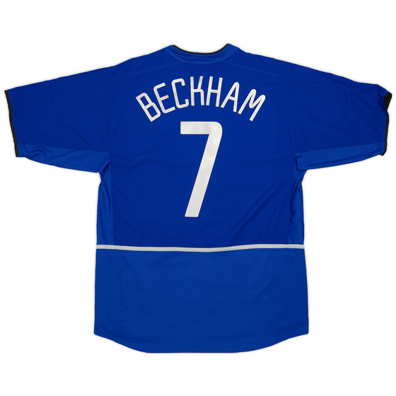 2002-03 Manchester United Third Shirt Beckham #7 - 9/10 - (L)