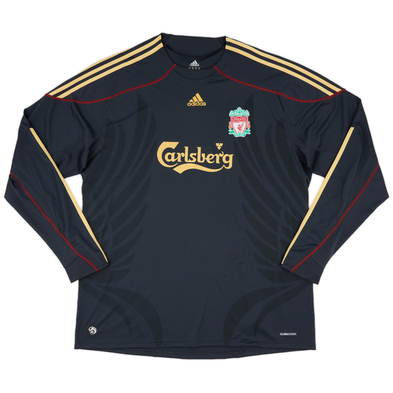 2009-10 Liverpool Away L/S Shirt - 9/10 - (3XL)