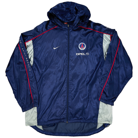 2001-02 Paris Saint-Germain Nike Hooded Rain Jacket - 7/10 - (XXL)