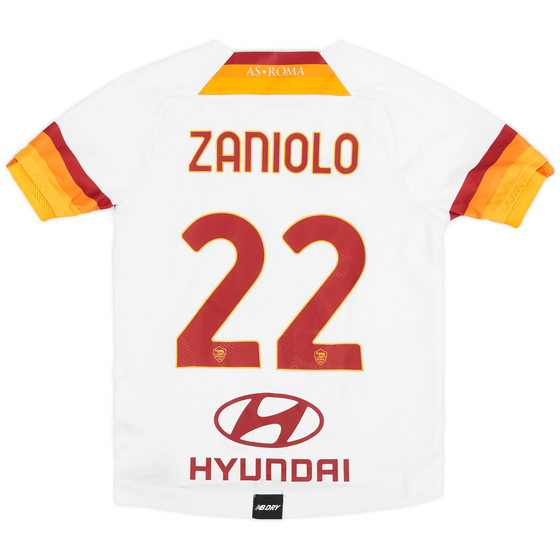 2021-22 Roma Away Shirt Zaniolo #22 - 9/10 - (S.Boys)