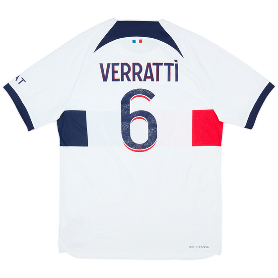 2023-24 Paris Saint-Germain Authentic Away Shirt Verratti #6 (M)