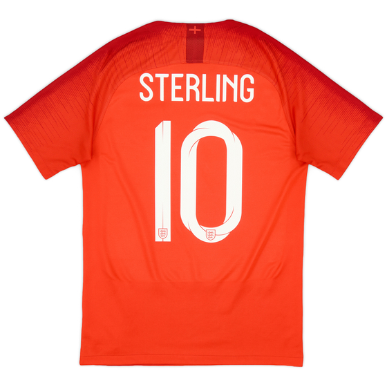 2018-19 England Away Shirt Sterling #10 - 9/10 - (S)