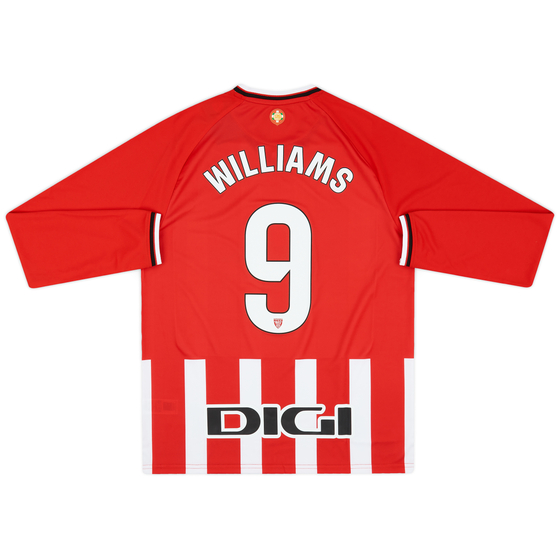 2023-24 Athletic Bilbao Home L/S Shirt Williams #9