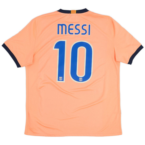 2009-10 Barcelona Away Shirt Messi #10 - 9/10 - (L)
