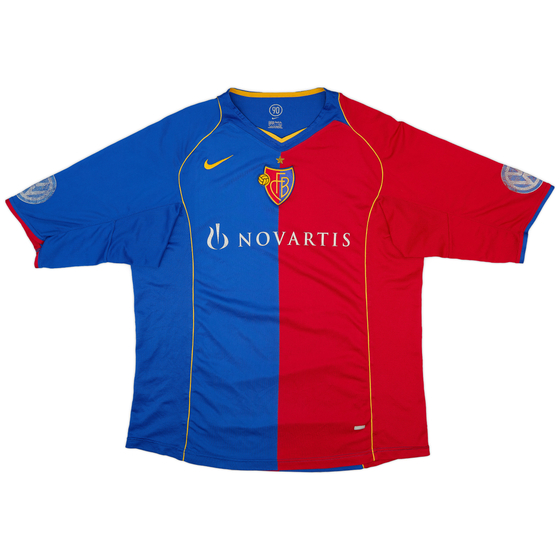 2004-05 FC Basel Home Shirt - 5/10 - (XXL)