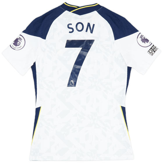 2020-21 Tottenham Match Issue Home Shirt Son #7
