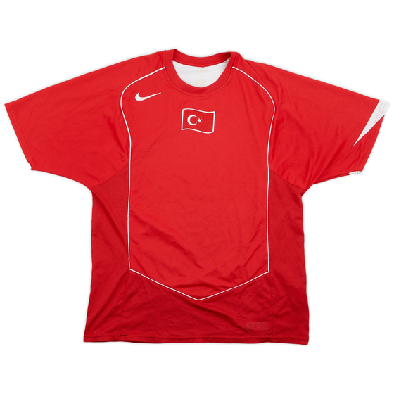 2004-06 Turkey Basic Home Shirt - 9/10 - (M)
