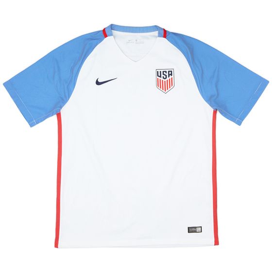 2016-17 USA Home Shirt - 9/10 - (L)