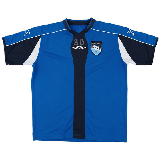 2008-09 Pescara Player Issue Umbro Training Shirt #30 - 8/10 - (L)