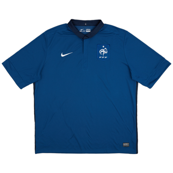 2011-12 France Home Shirt - 8/10 - (XXL)