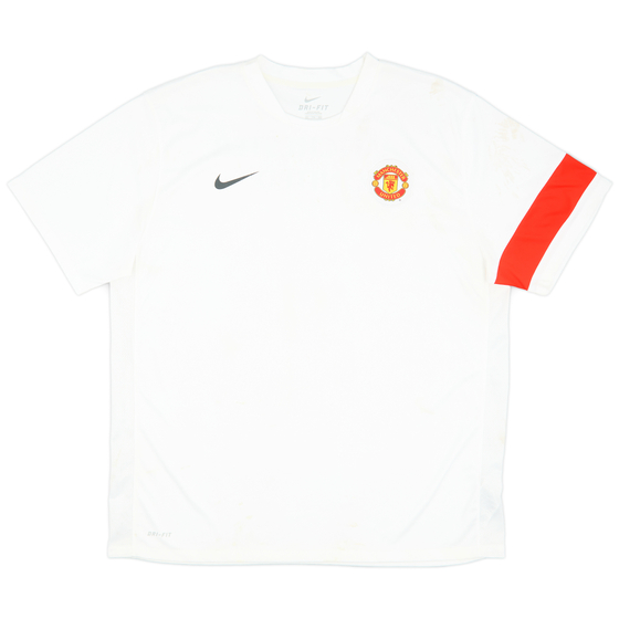 2010-11 Manchester United Nike Training Shirt - 4/10 - (XXL)