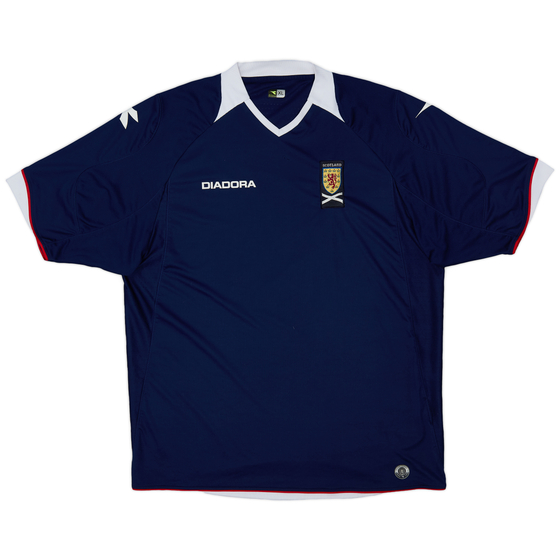 2008-09 Scotland Home Shirt - 5/10 - (XL)