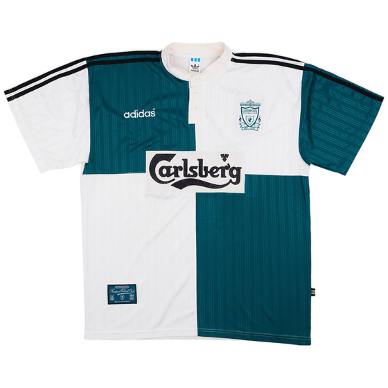 1995-96 Liverpool Away Shirt - 9/10 - (XL)