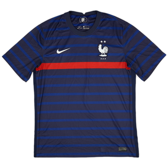 2020-21 France Home Shirt - 9/10 - (L)
