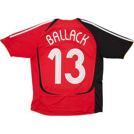 2005-07 Germany Away Shirt Ballack #13 - 9/10 - (XL.Boys)
