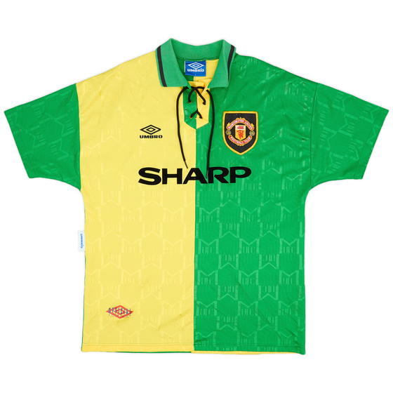 1992-94 Manchester United Third Shirt #8 - 9/10 - (L)
