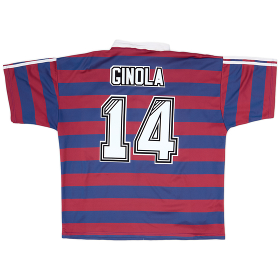 1995-96 Newcastle Away Shirt Ginola #14 - 7/10 - (XXL)