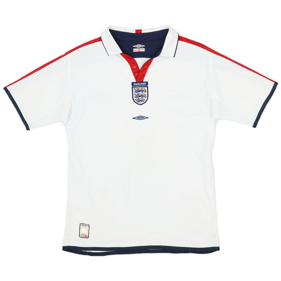 2003-05 England Home Shirt - 6/10 - (L.Boys)
