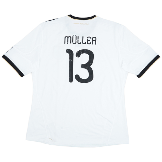 2010-11 Germany Home Shirt Muller #13 - 5/10 - (3XL)